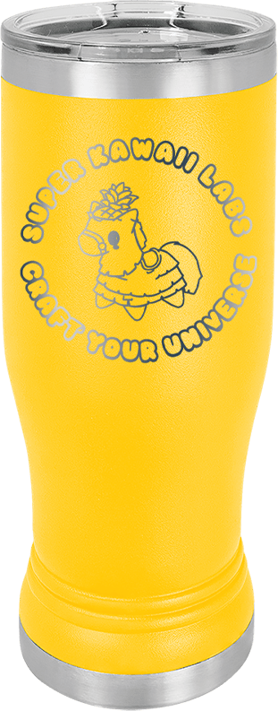 14oz Pilsner Tumbler - Super Kawaii Labs