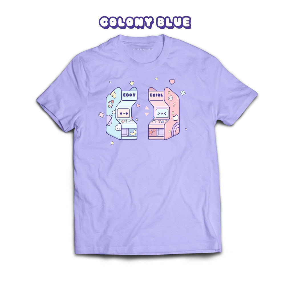Arcade T-shirt, Colony Blue 100% Ringspun Cotton T-shirt