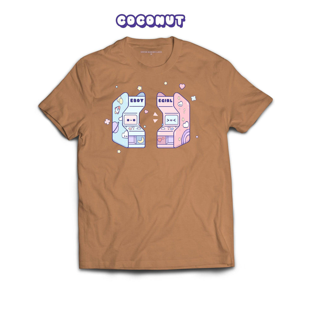 Arcade T-shirt, Toasted Coconut 100% Ringspun Cotton T-shirt