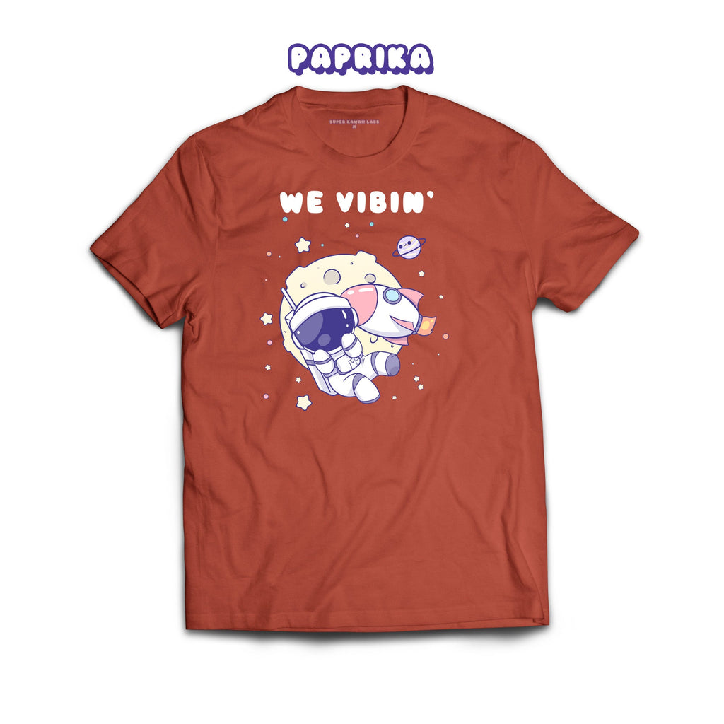 Astronaut T-shirt, Paprika 100% Ringspun Cotton T-shirt