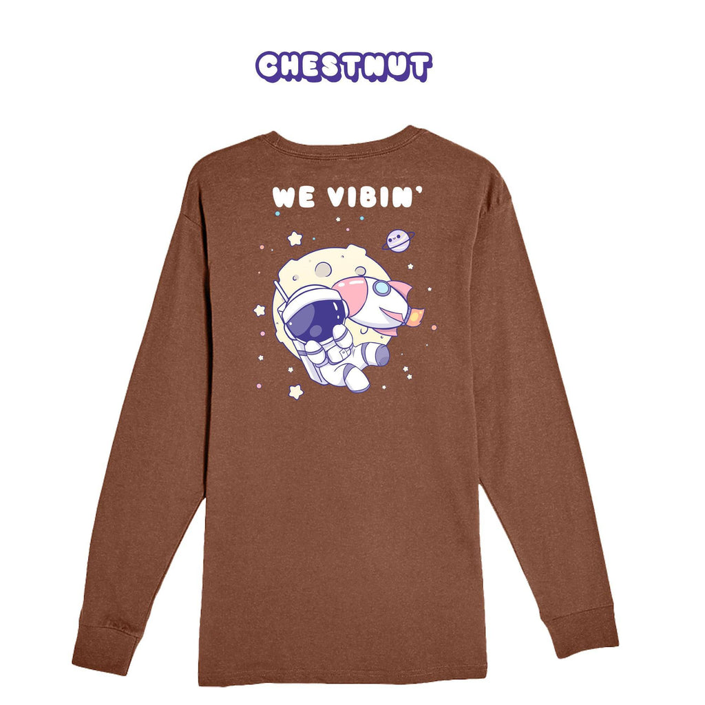 Astronaut Chestnut Longsleeve T-shirt