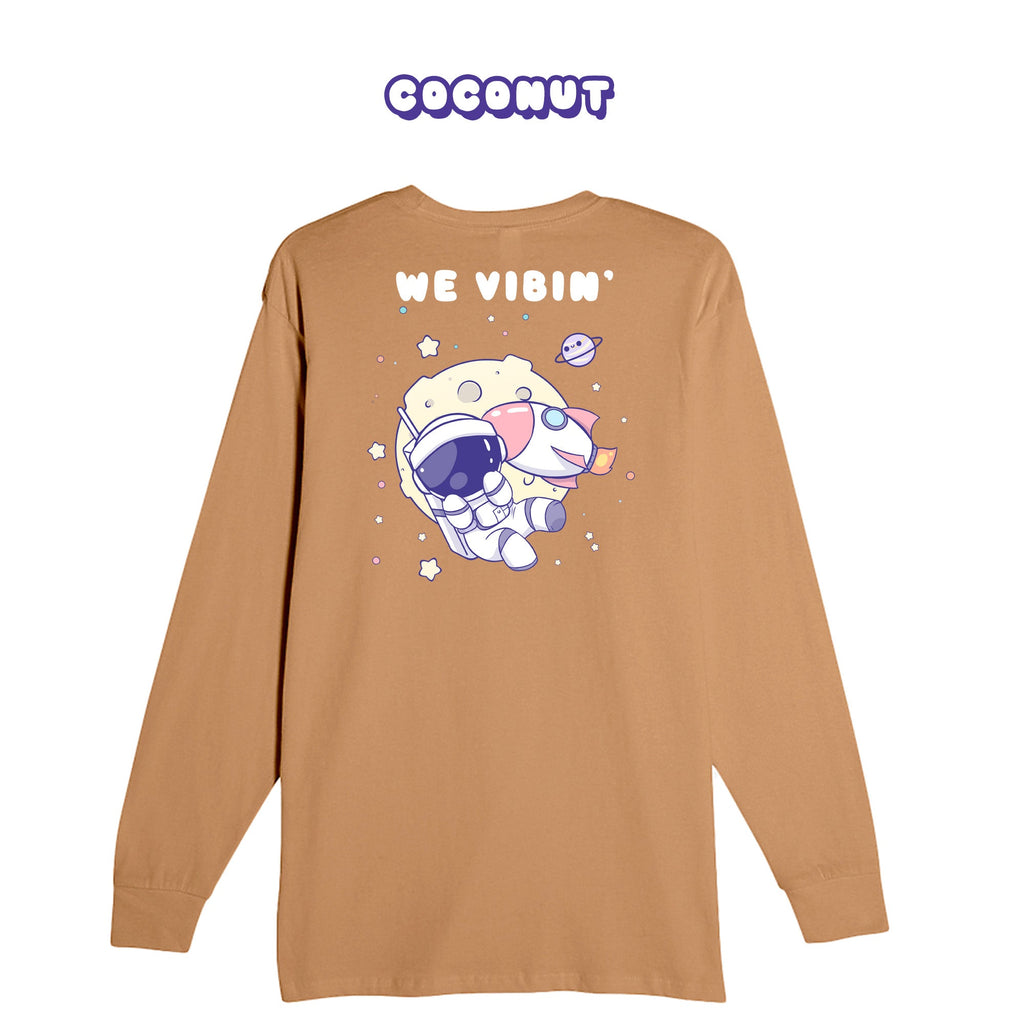 Astronaut Coconut Longsleeve T-shirt