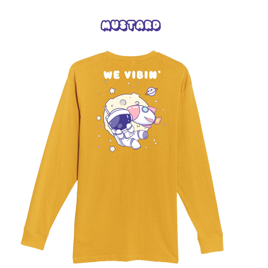 Astronaut Mustard Longsleeve T-shirt