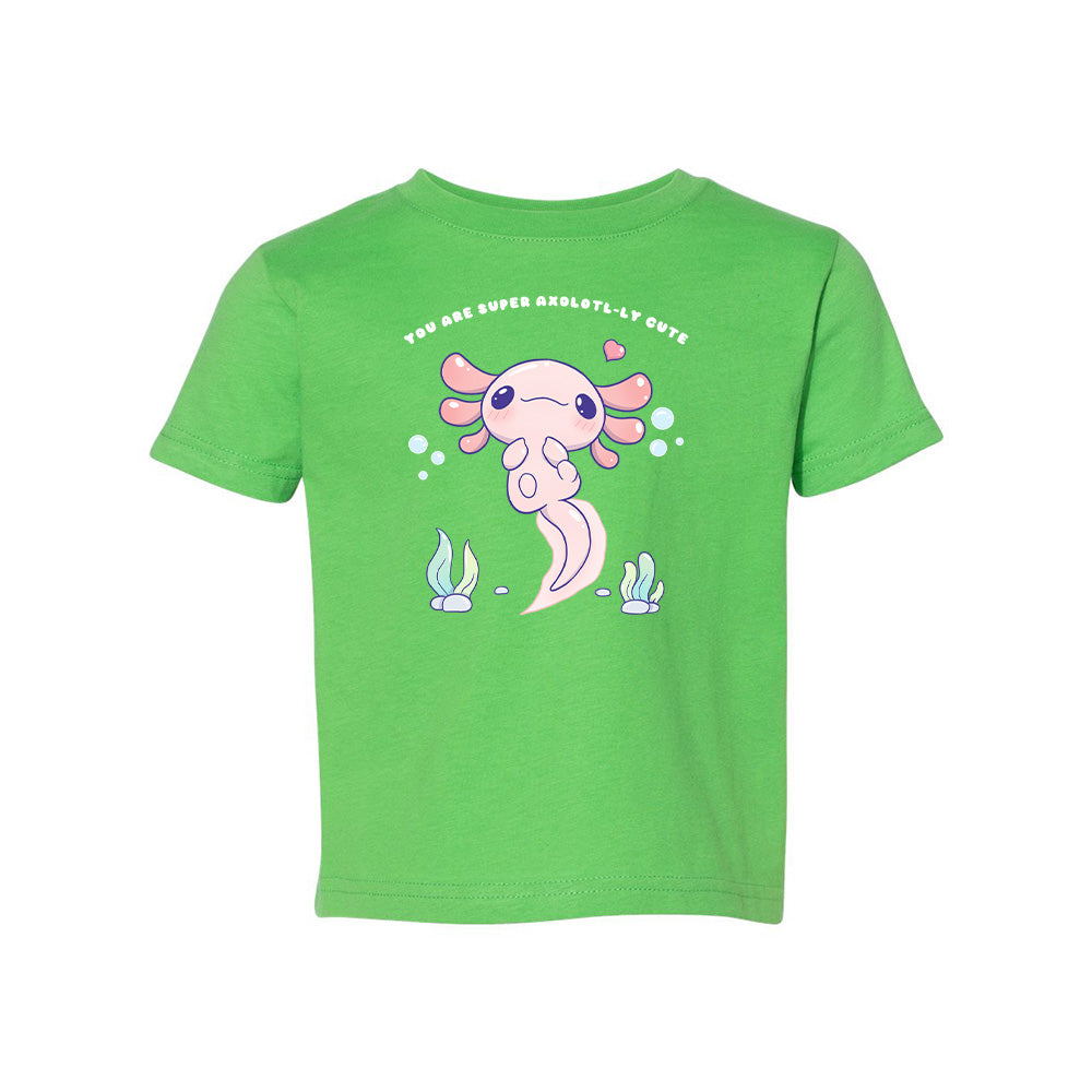 Axolotl Apple Green Toddler T-shirt