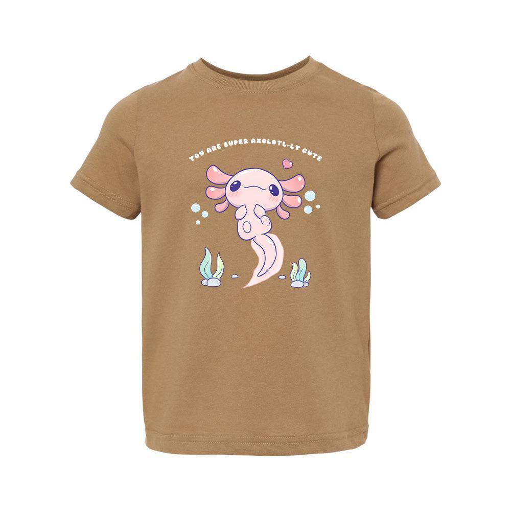 Axolotl Coyote Brown Toddler T-shirt