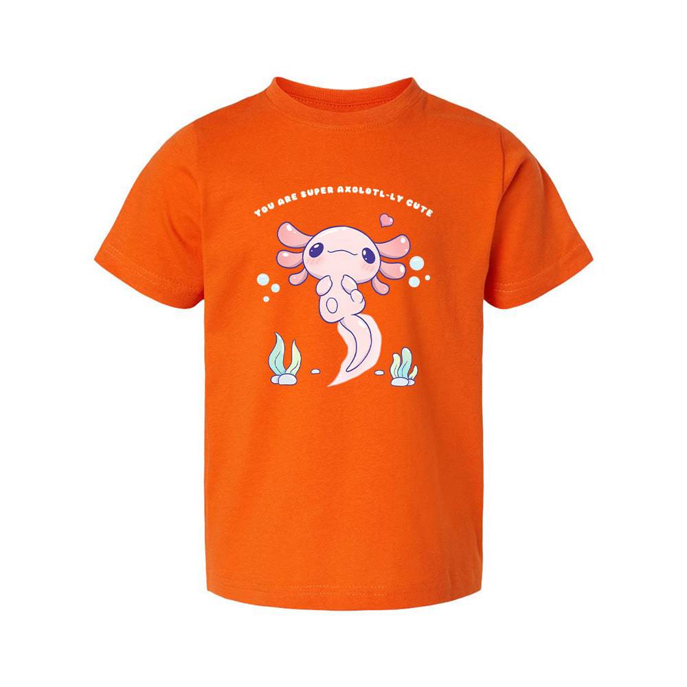 Axolotl Orange Toddler T-shirt