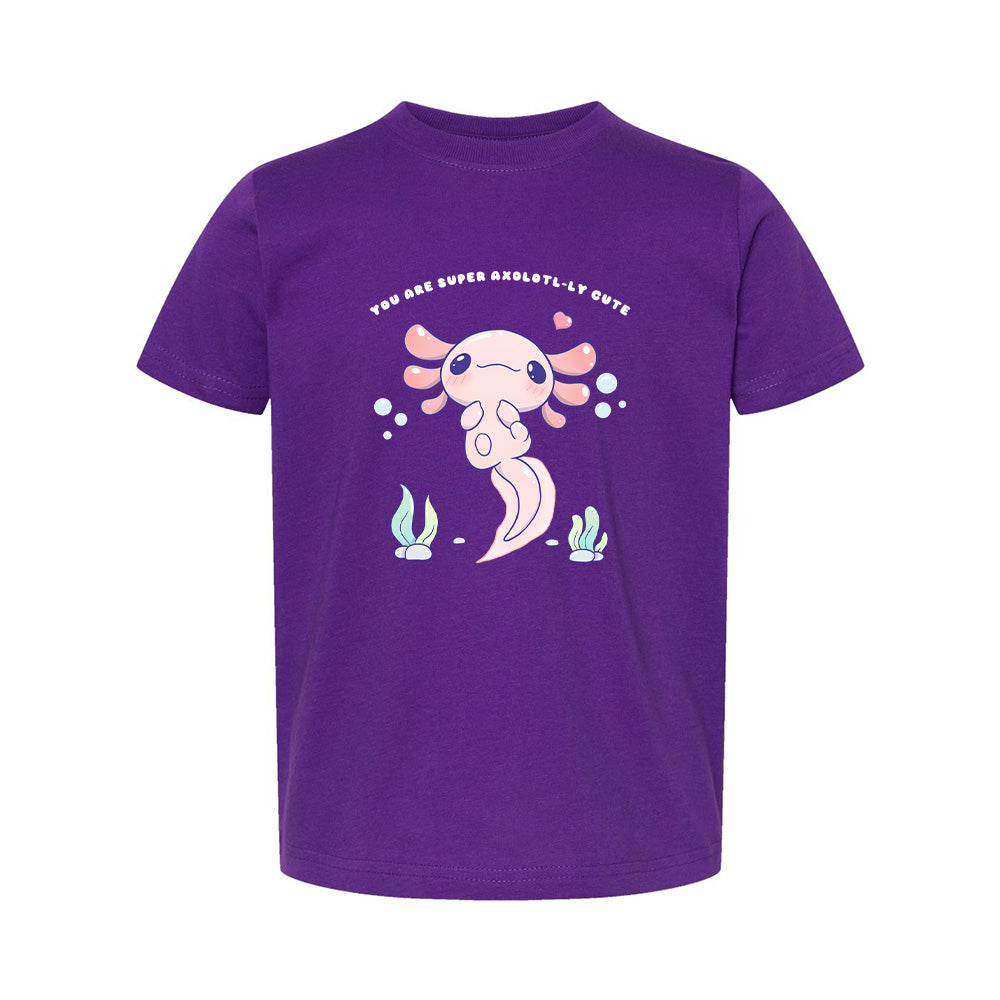 Axolotl Purple Toddler T-shirt