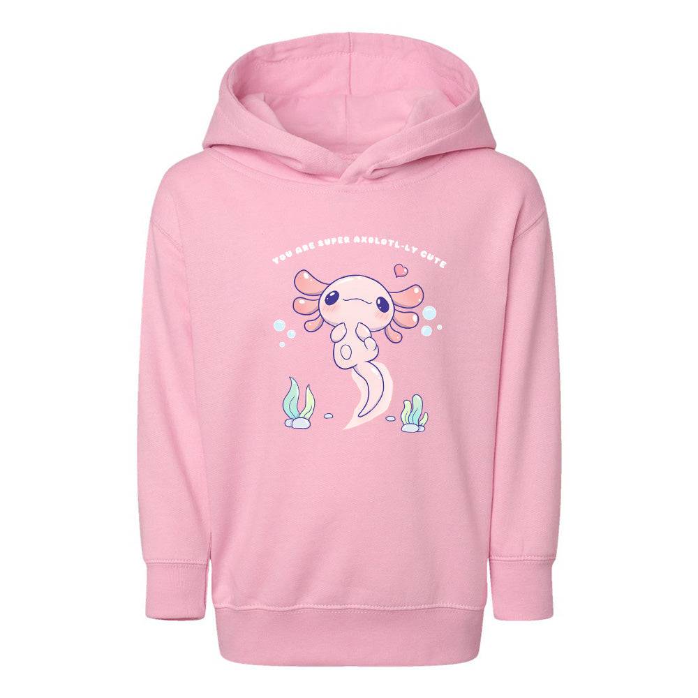 Pink Toddler Fleece Pullover Hoodie