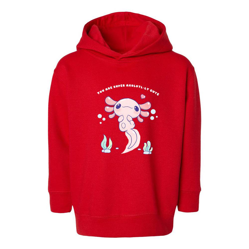 Red Toddler Fleece Pullover Hoodie