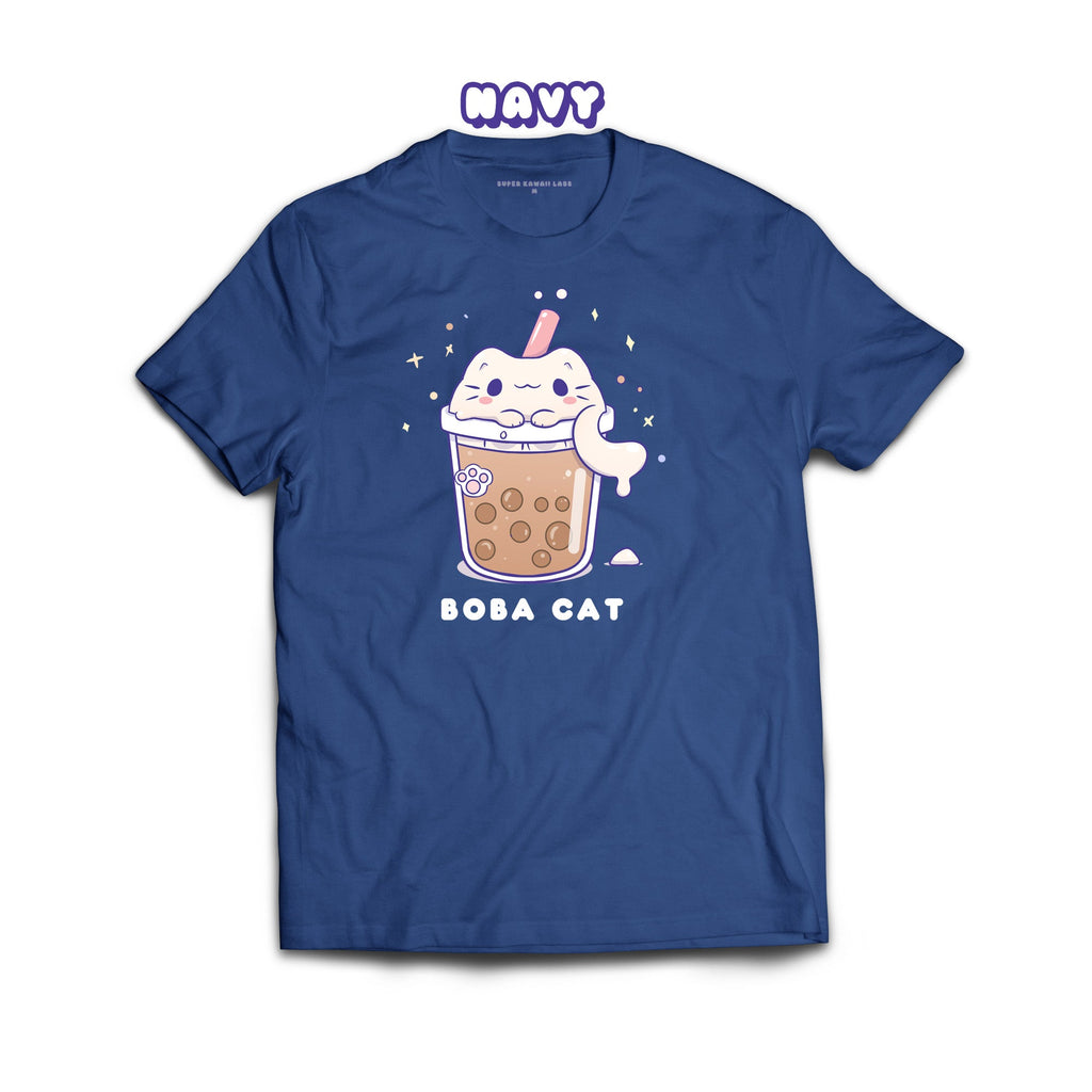 Boba Cat T-shirt - Super Kawaii Labs