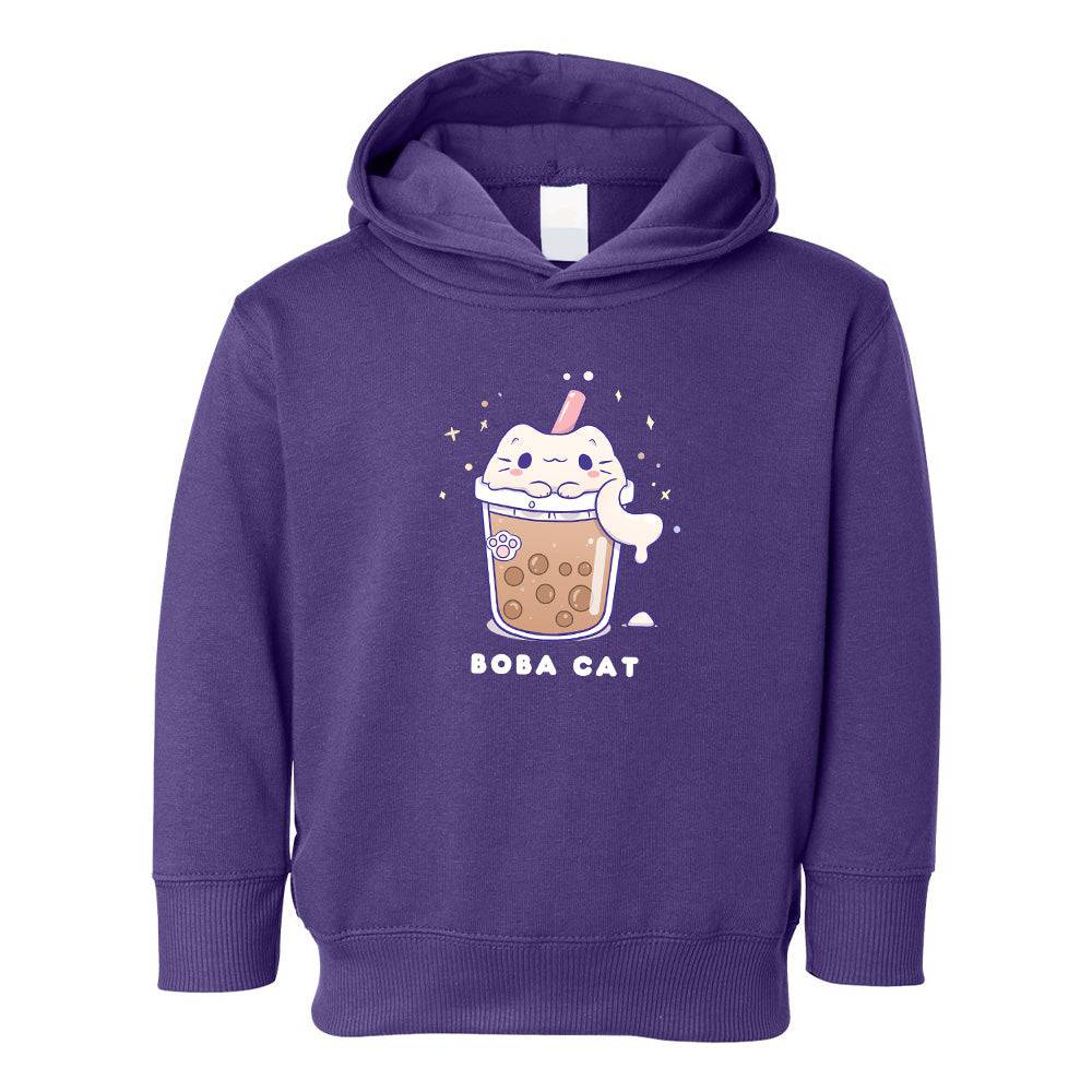 Purple Toddler Fleece Pullover Hoodie