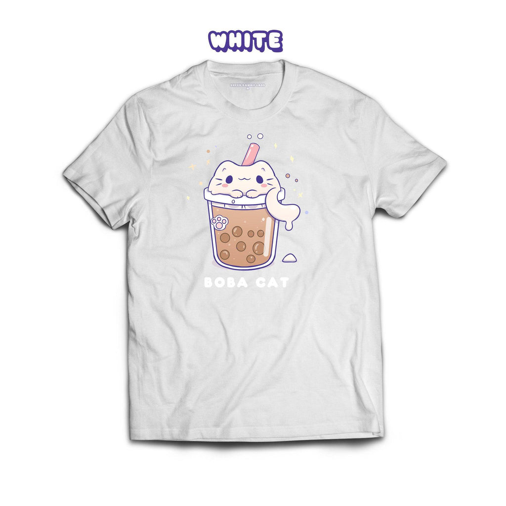 Boba Cat T-shirt - Super Kawaii Labs
