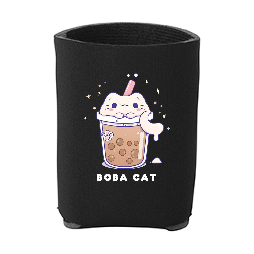 Kawaii Black BOBA CAT Beverage Holder