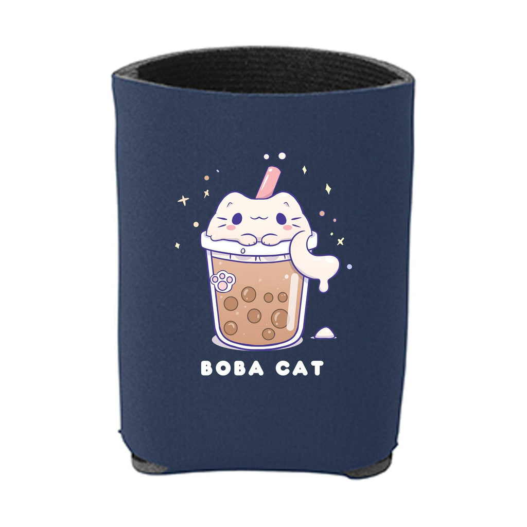 Kawaii Navy BOBA CAT Beverage Holder