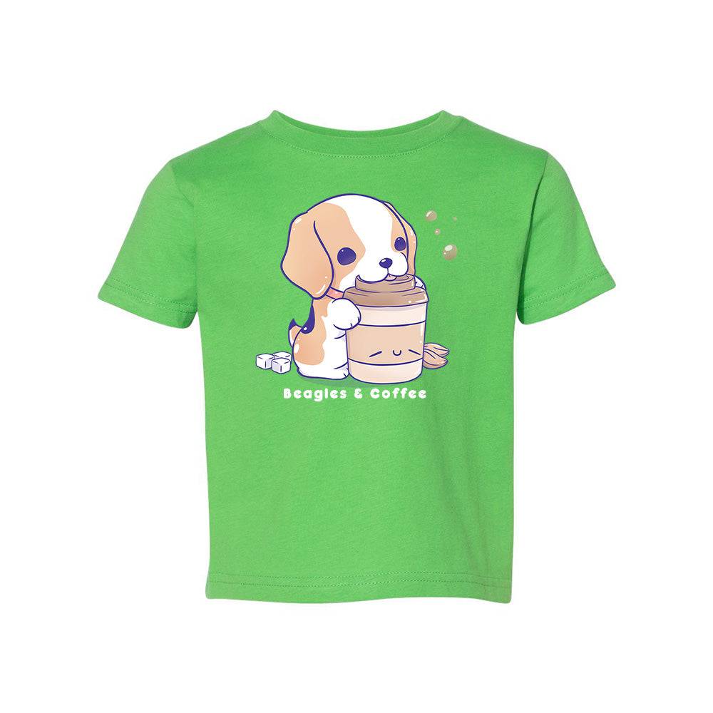 Beagle Apple Green Toddler T-shirt