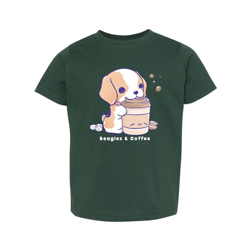 Beagle Forest Green Toddler T-shirt