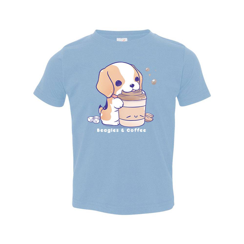 Beagle Light Blue Toddler T-shirt