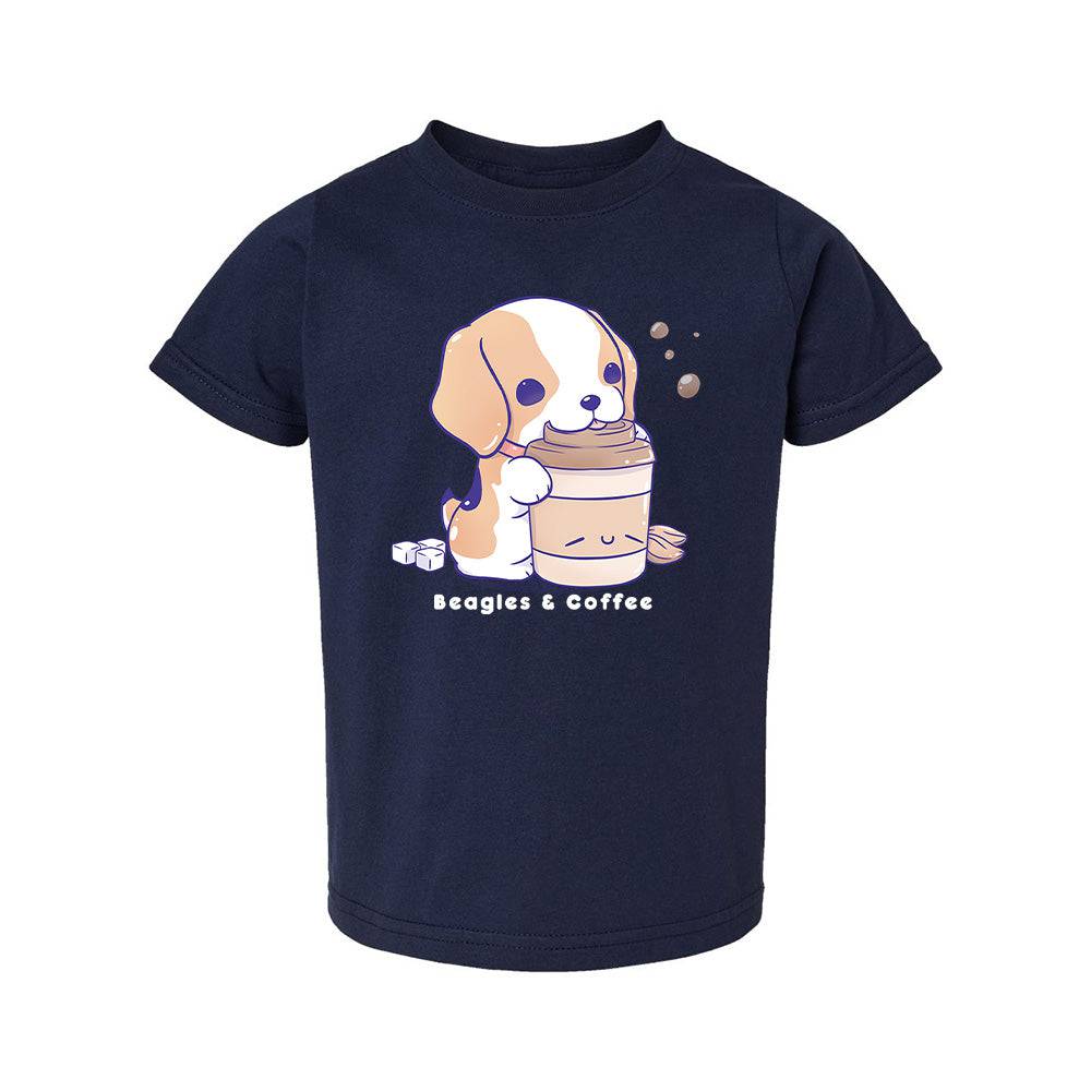 Beagle Navy Toddler T-shirt