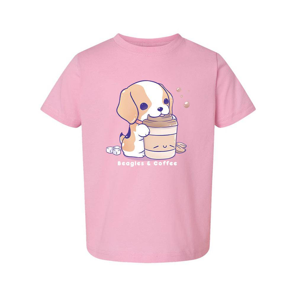Beagle Pink Toddler T-shirt