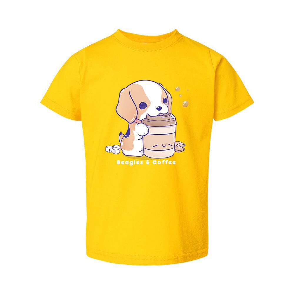 Beagle Yellow Toddler T-shirt