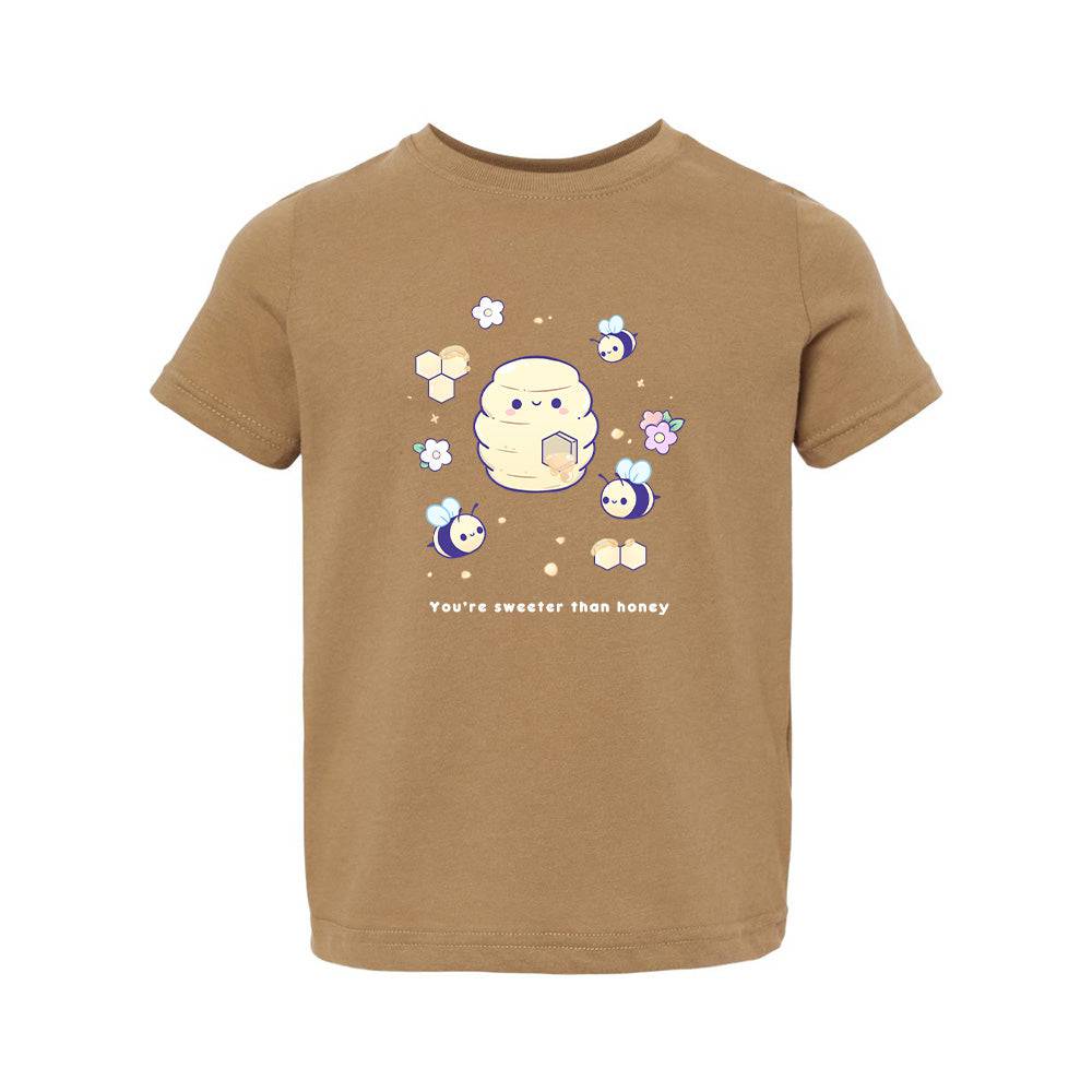 Bee Coyote Brown Toddler T-shirt