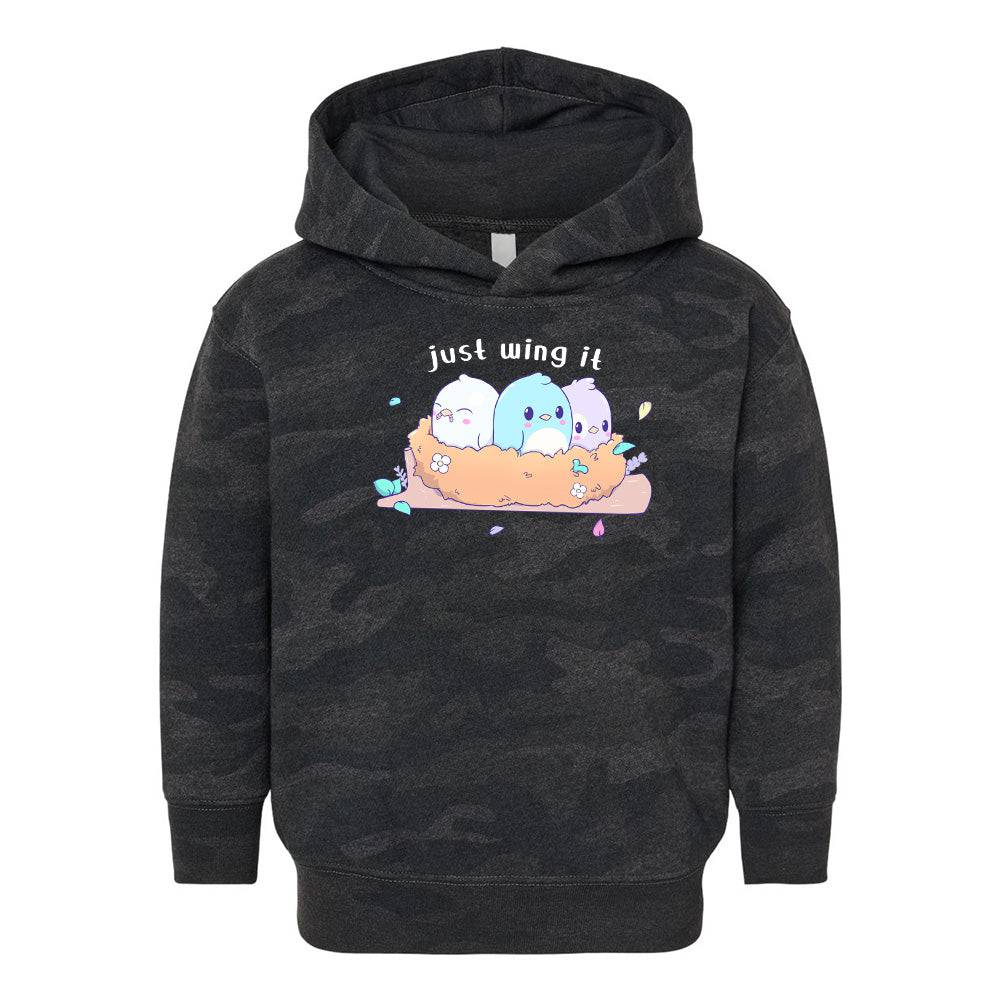 Storm Camo Toddler Fleece Pullover Hoodie