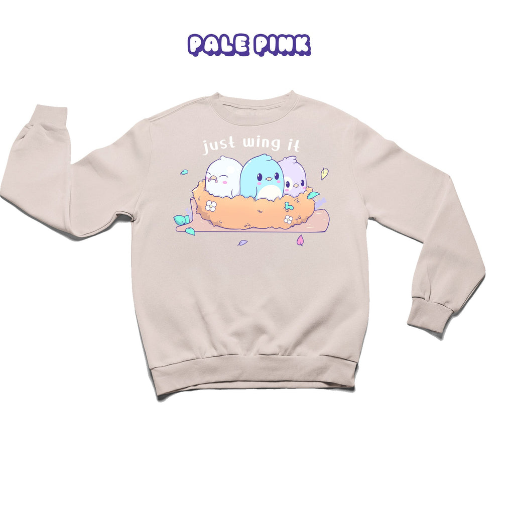 Birds Crewneck Premium Sweater - Super Kawaii Labs