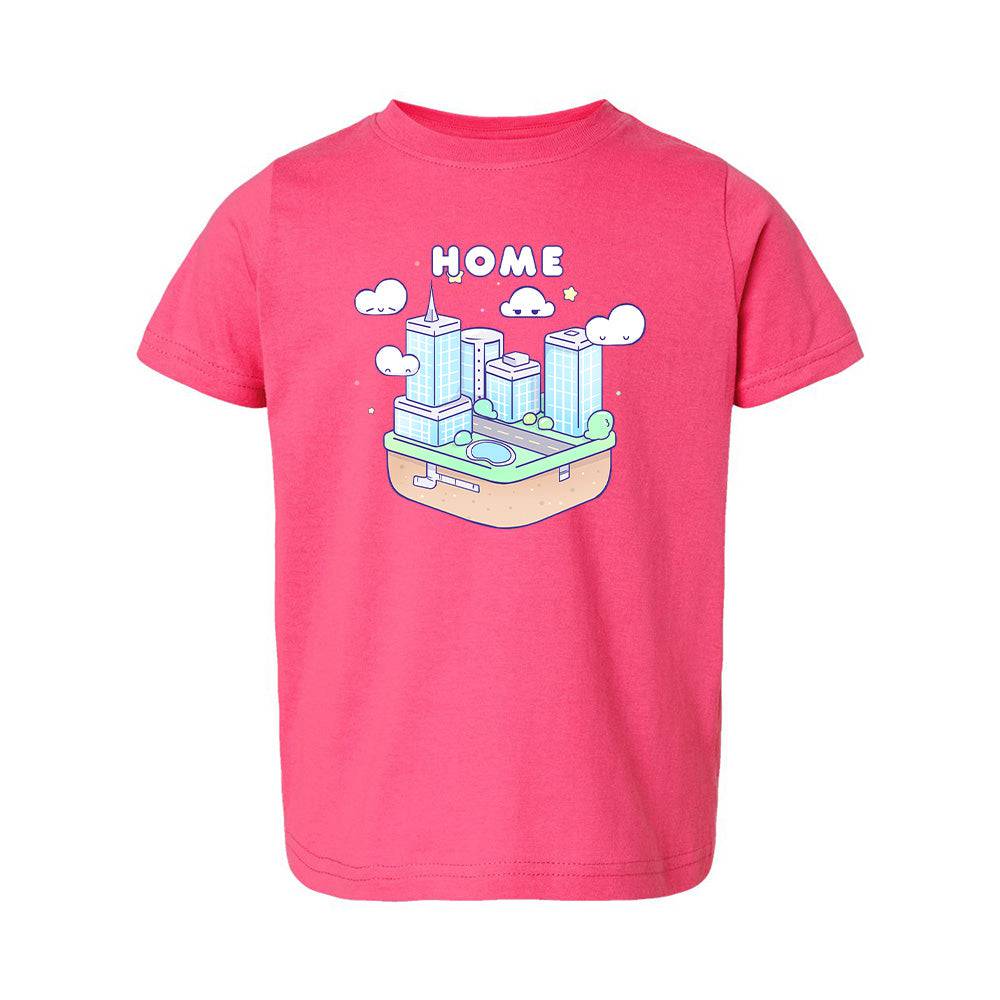 Building Hot Pink Toddler T-shirt