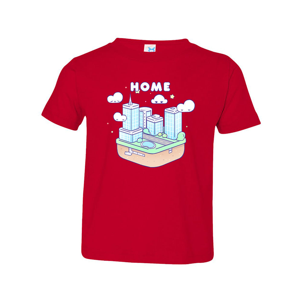 Building Red Toddler T-shirt