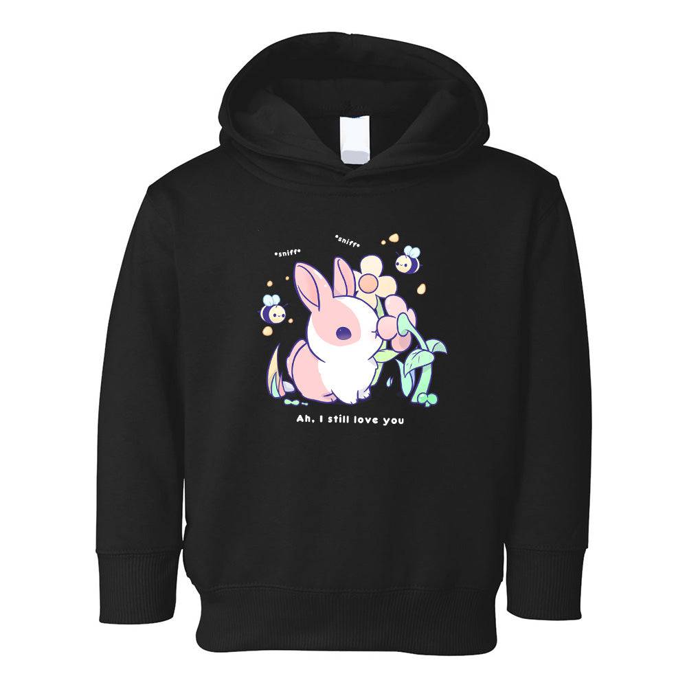 Black Toddler Fleece Pullover Hoodie