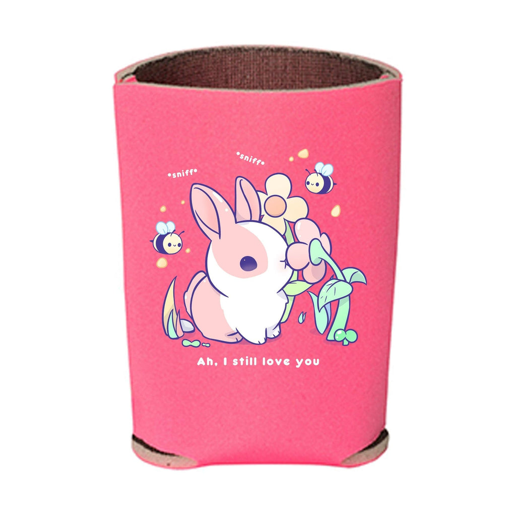 Kawaii Pink BunnySniff Beverage Holder