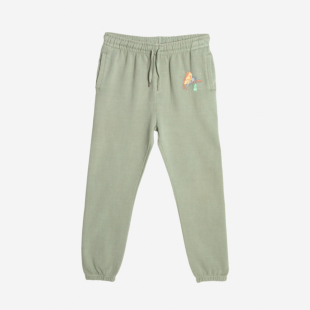 Oil Green Butterfly Urban Sweatpants