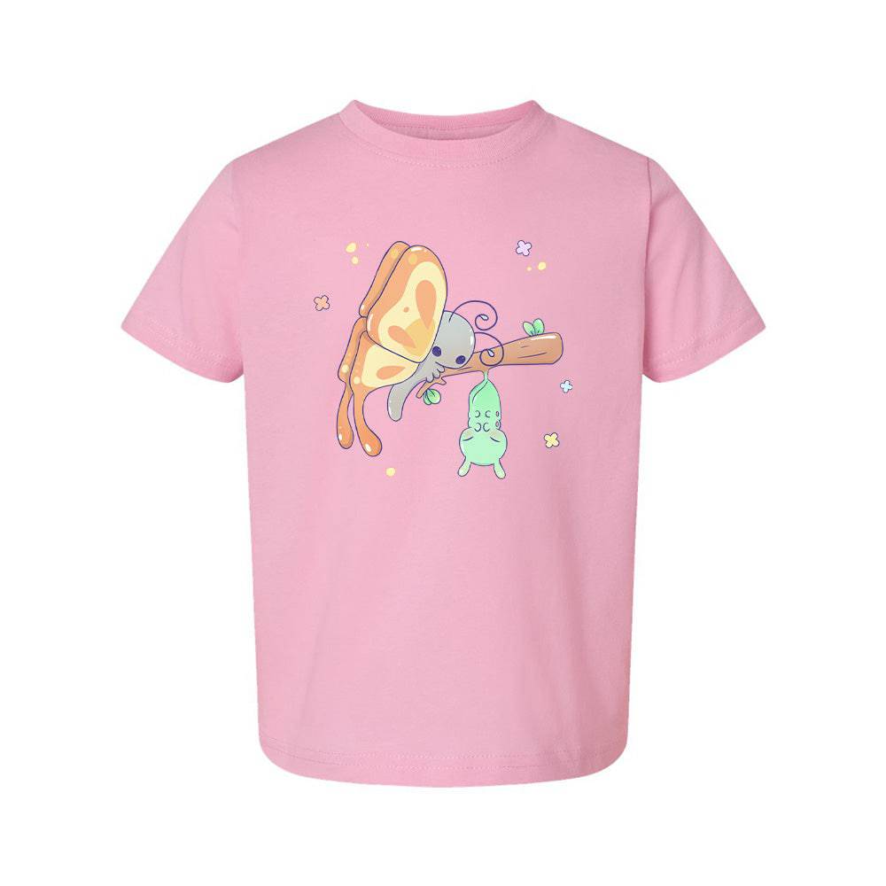 Butterfly Pink Toddler T-shirt