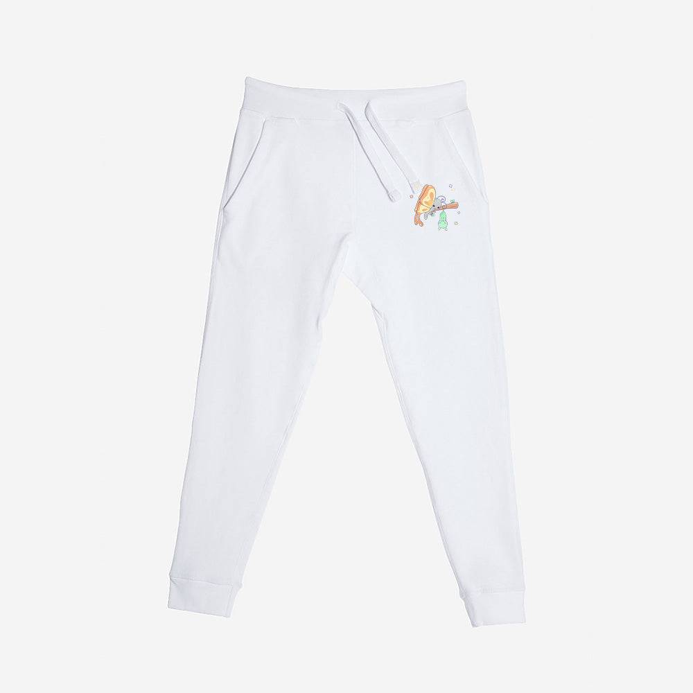 White Butterfly Premium Fleece Sweatpants