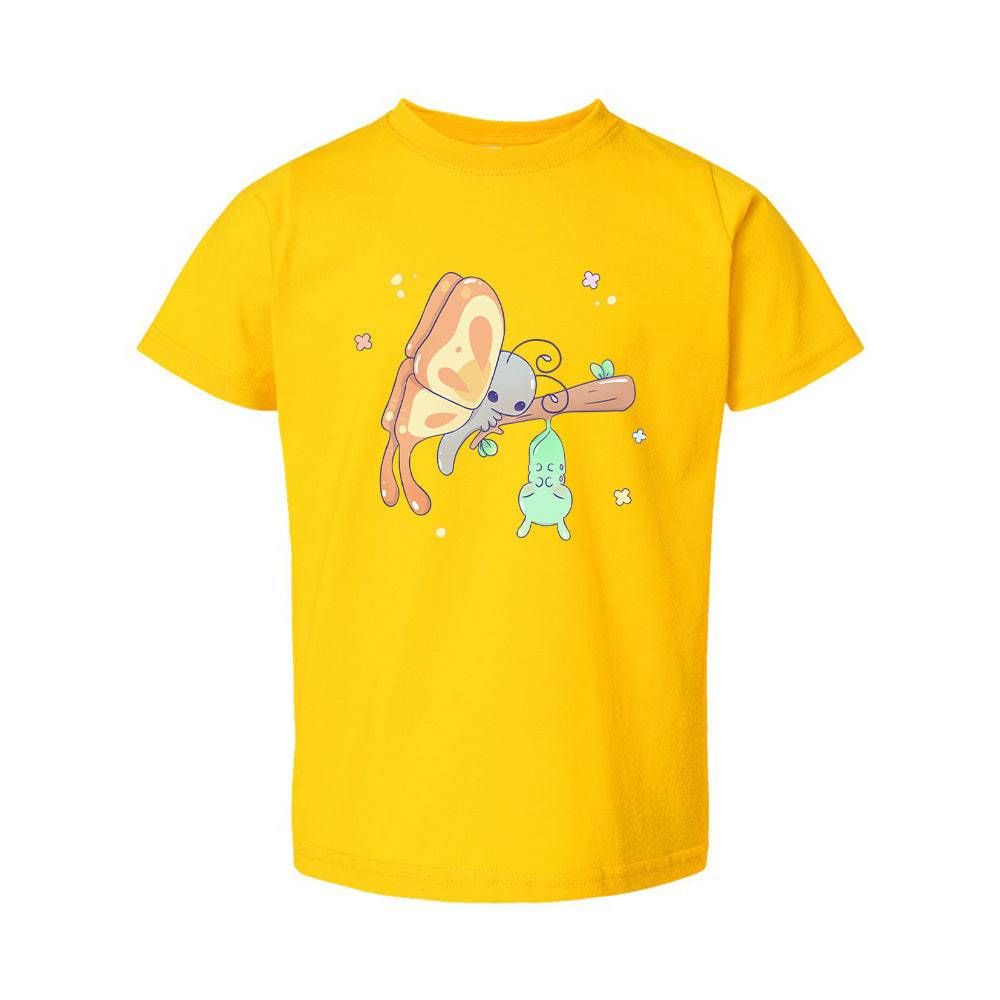 Butterfly Yellow Toddler T-shirt