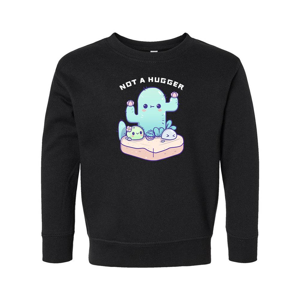 Black Cactus Toddler Crewneck Sweatshirt