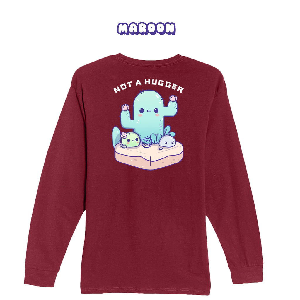 Cactus Maroon Longsleeve T-shirt