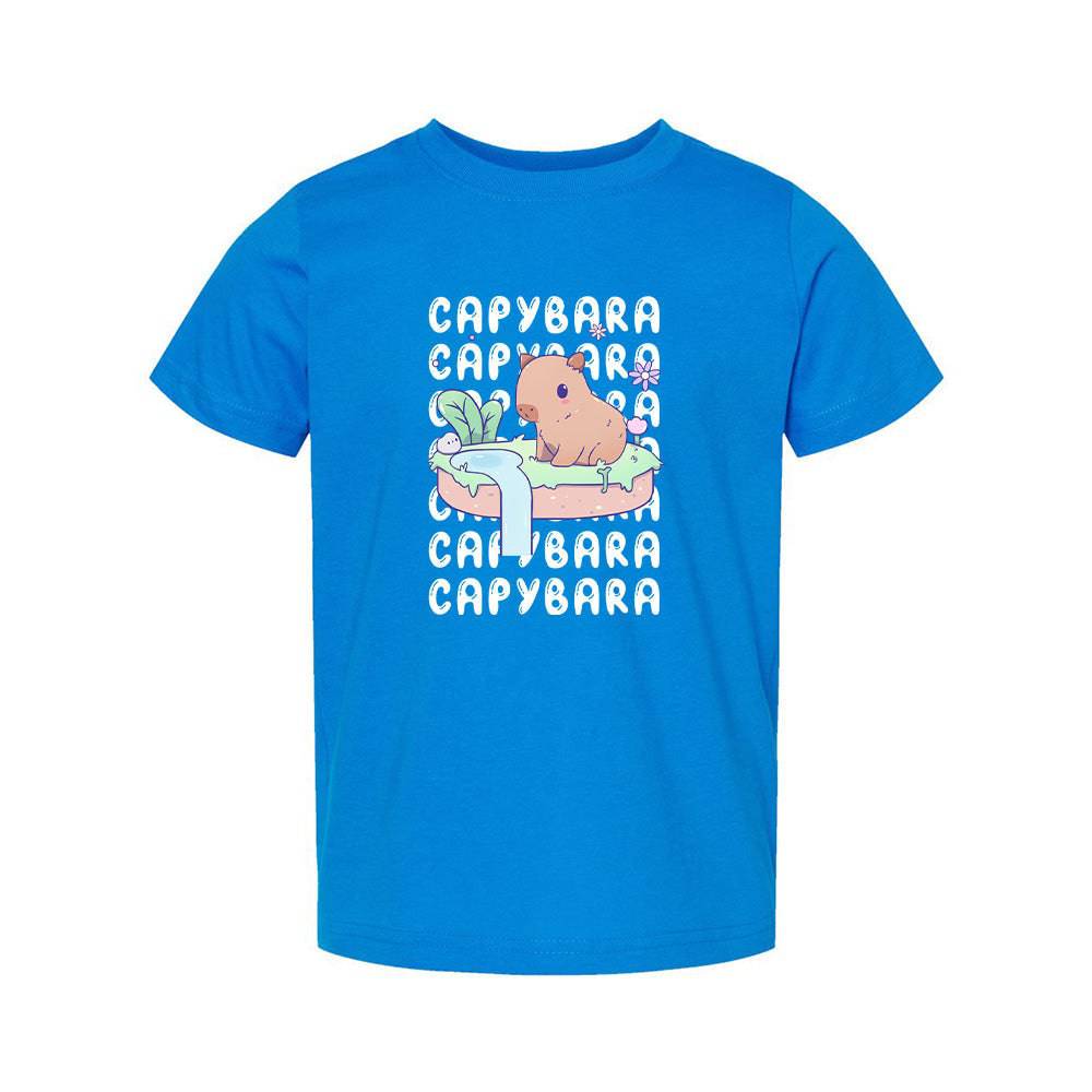 Capybara Cobalt Toddler T-shirt