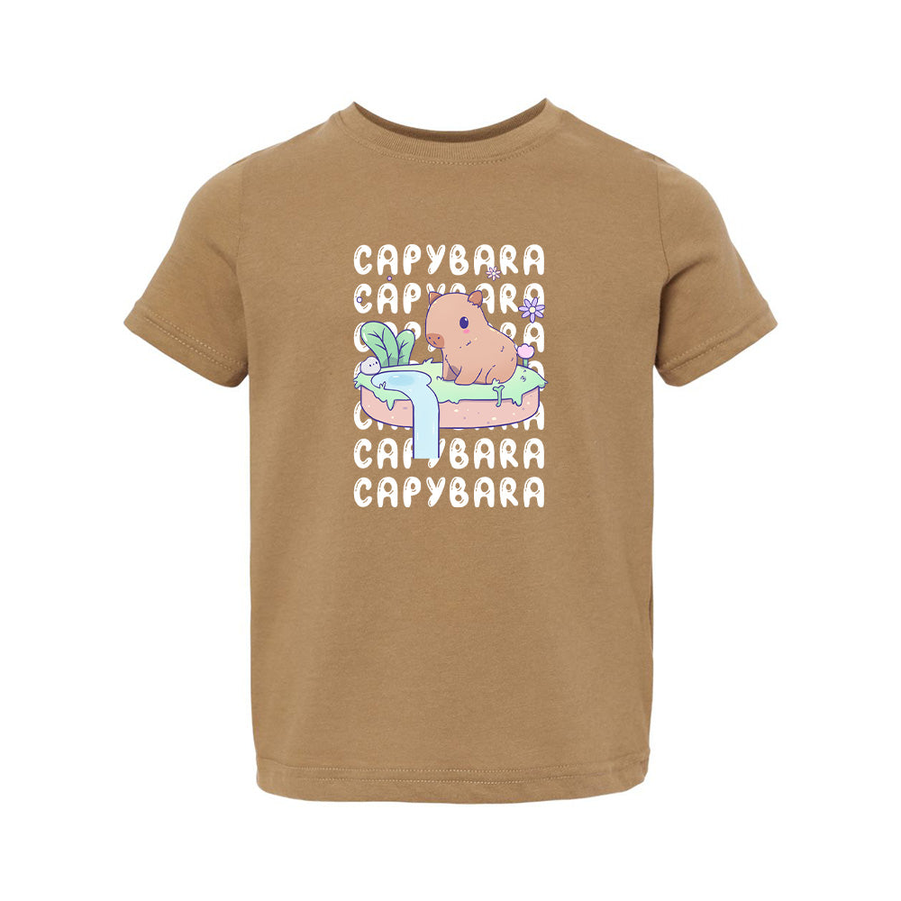 Capybara Coyote Brown Toddler T-shirt