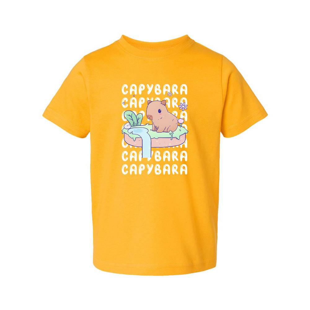Capybara Gold Toddler T-shirt