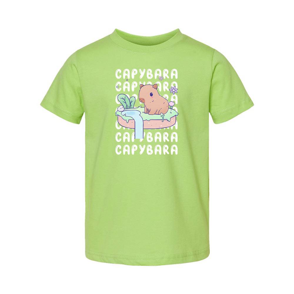Capybara Key Lime Toddler T-shirt