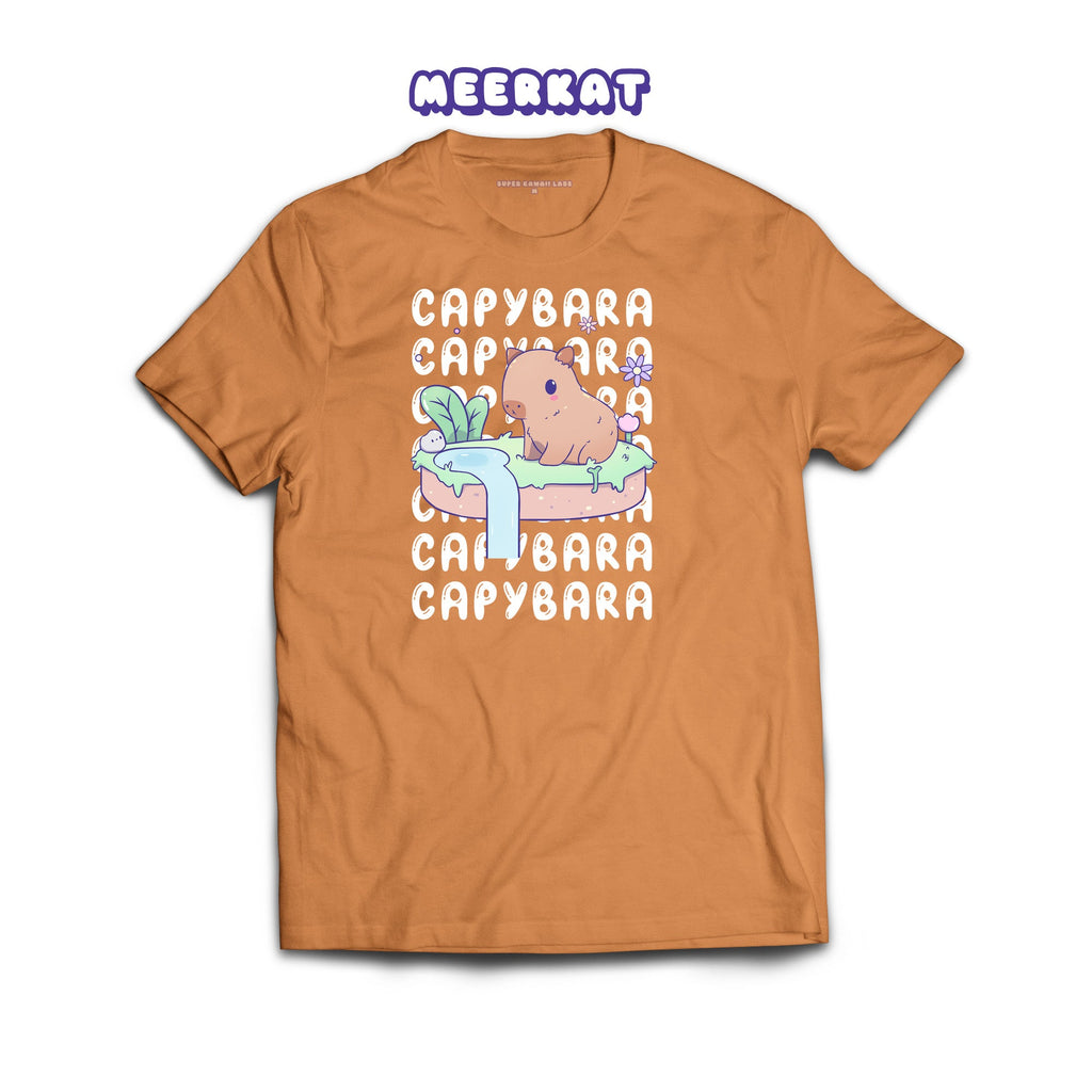 Capybara T-shirt, Meerkat 100% Ringspun Cotton T-shirt