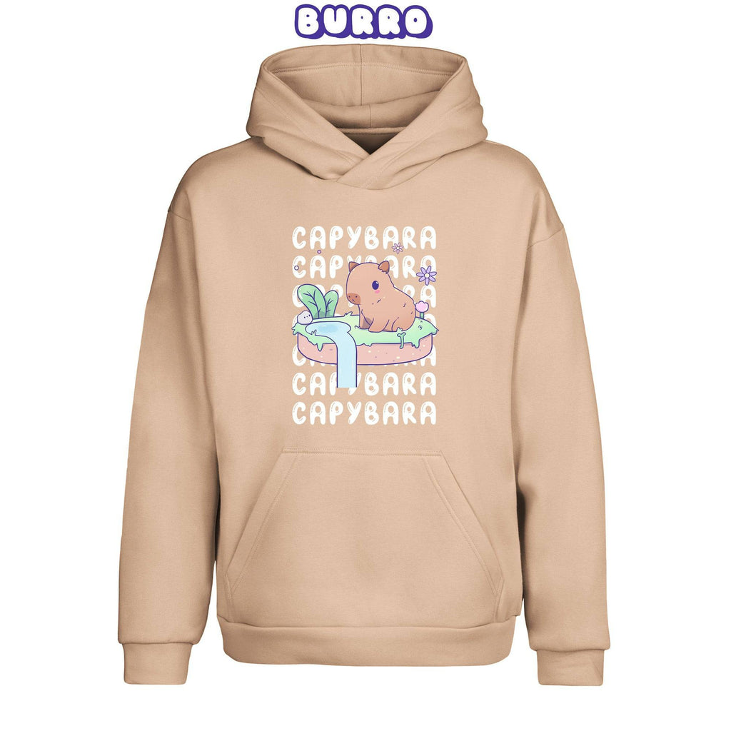 Capybara Pullover Urban Hoodie - Super Kawaii Labs