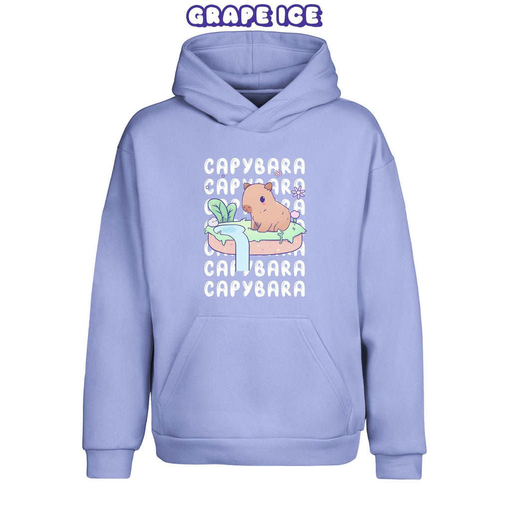 Capybara Pullover Urban Hoodie - Super Kawaii Labs