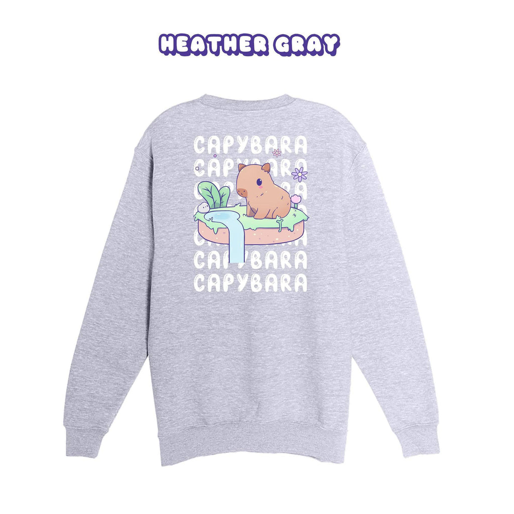 Capybara Crewneck Premium Sweater - Super Kawaii Labs