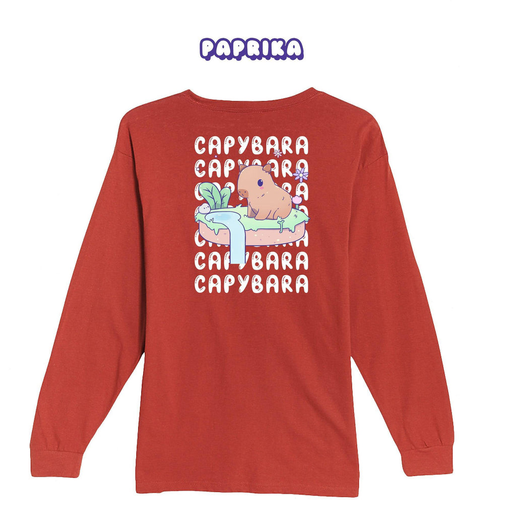 Capybara Paprika Longsleeve T-shirt
