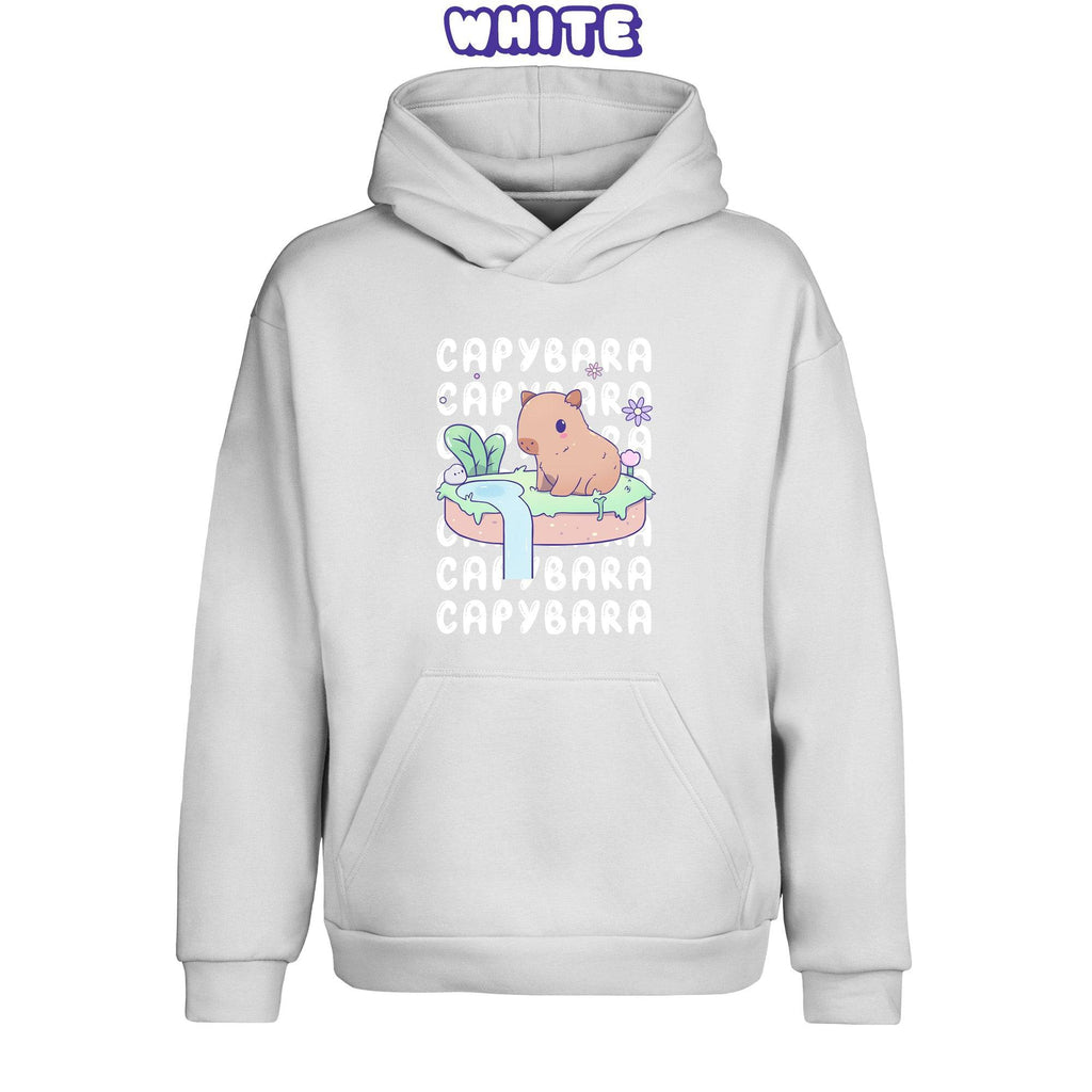 Capybara Pullover Urban Hoodie - Super Kawaii Labs