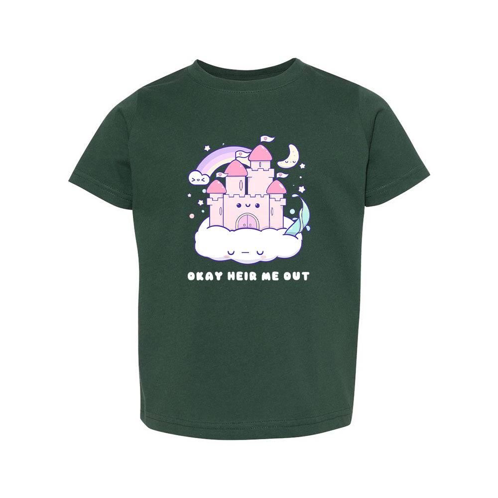 Castle Forest Green Toddler T-shirt