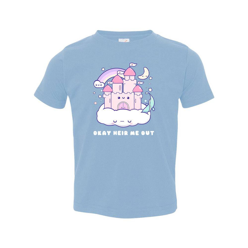 Castle Light Blue Toddler T-shirt