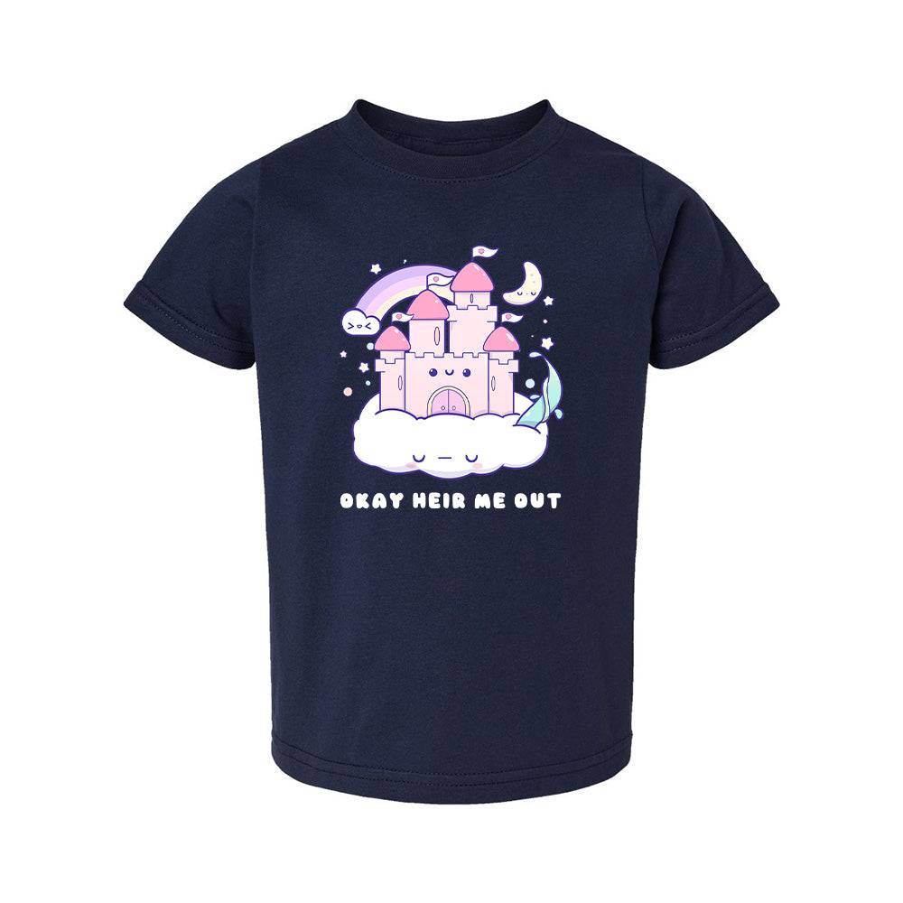 Castle Navy Toddler T-shirt